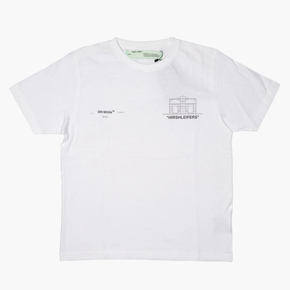 Off-White Hirshleifers Bedroom Capsule 2018 White Short Sleeve T-Shirt Medium M - Picture 8 of 16